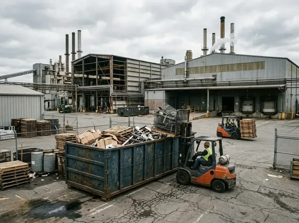 industrial-factory-scrap-conta-003 — frequently asked questions, Cheap Roll-off Dumpster Rentals in Lake Lotawana, MO